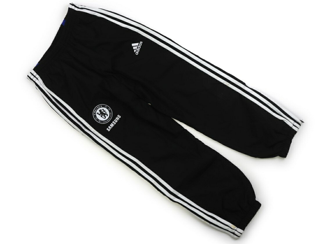 アディダス Adidas スポーツウェア・ダンスウェア 140 男の子 ブラック 子供服 ベビー服 キッズ アウトレット ユーズド 【中古】キッズ・ベビー・マタニティ