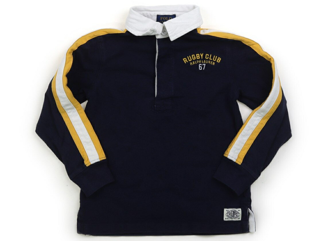 ポロラルフローレン POLO RALPH LAUREN Tシャツ・カットソー 110 男の子 ネイビー 子供服 ベビー服 キッズ アウトレット ユーズド 【中古】キッズ・ベビー・マタニティ