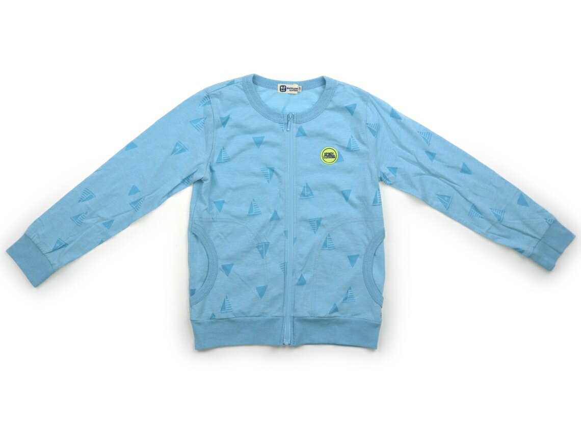 ニットプランナー（KP） Knit Planner(KP) カーディガン 130 男の子 サックス・ヨット 子供服 ベビー服 キッズ アウトレット ユーズド 【中古】キッズ・ベビー・マタニティ