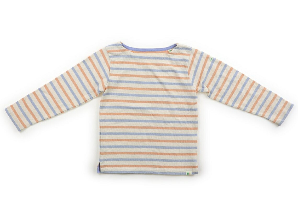 Rakuten - ビーミングバイビームス B:MING by BEAMS Tシャツ・カットソー 110 女の子 ベージュ・水色・ピンク・ボーダー 子供服 ベビー服 キッズ アウトレット ユーズド 【中古】キッズ・ベビー・マタニティ