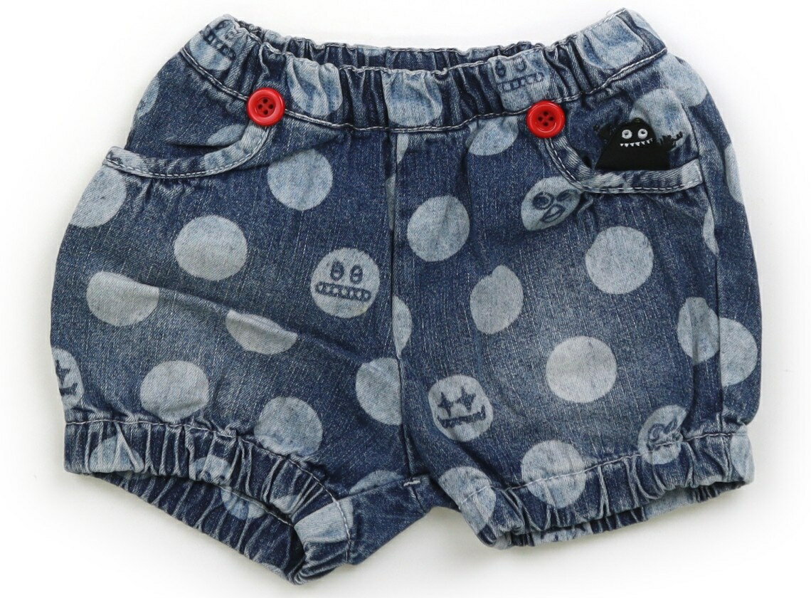 パーティパーティ Party Party ブルマ・ダイパーカバー 90 男の子 ブルー・白ドット 子供服 ベビー服 キッズ アウトレット ユーズド 【中古】キッズ・ベビー・マタニティ