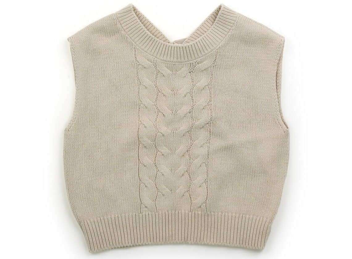 アプレレクール apres les cours ベスト 110 女の子 ベージュ 子供服 ベビー服 キッズ アウトレット ユーズド 【中古】キッズ・ベビー・マタニティ