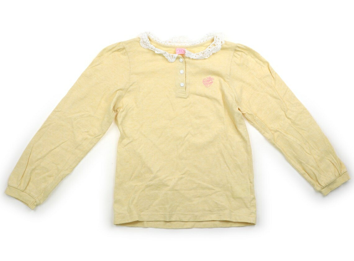メゾピアノ mezzo piano シャツ・ブラウス 150 女の子 イエロー・白・ピンク 子供服 ベビー服 キッズ アウトレット ユーズド 【中古】キッズ・ベビー・マタニティ