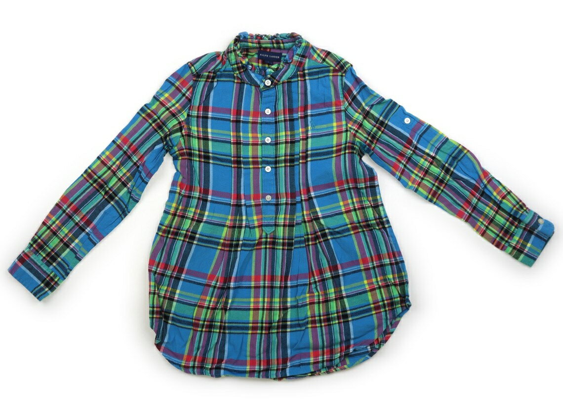 Dresses - ラルフローレン Ralph Lauren ワンピース 130 女の子 水色・ピンク・黄 チェック 子供服 ベビー服 キッズ アウトレット ユーズド 【中古】キッズ・ベビー・マタニティ