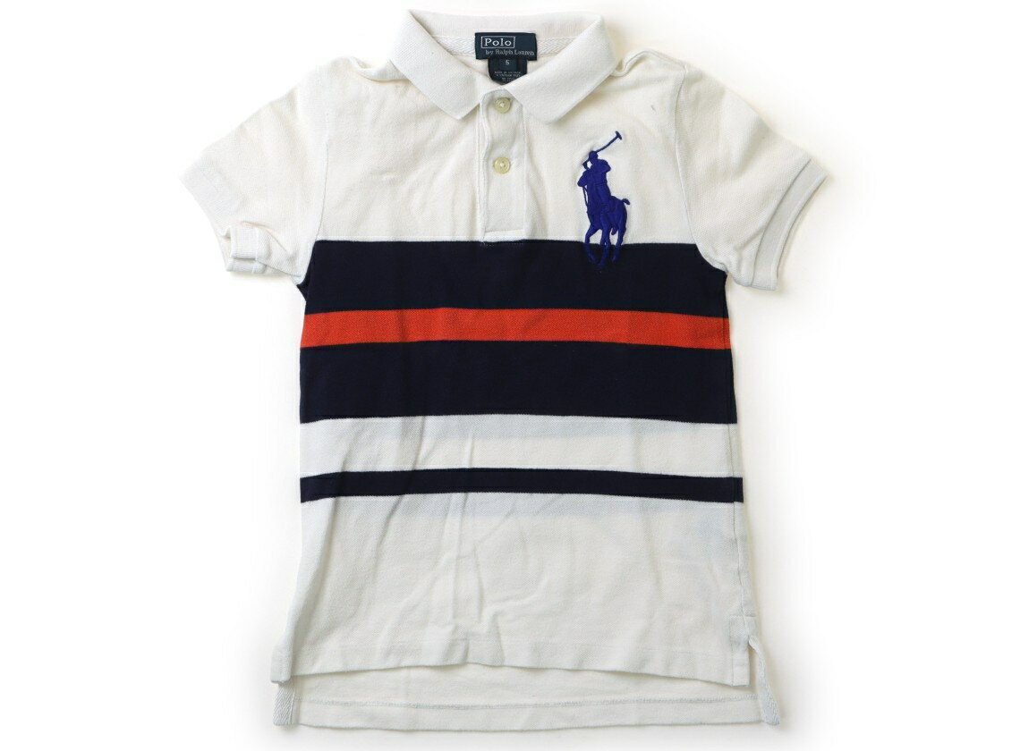 　ブランド 　POLO RALPH LAUREN(ポロラルフローレン) 　カテゴリー 　ポロシャツ 　サイズ 　120サイズ 　色 　ホワイトネイビーオレンジ 　状態 　★★（返品不可） 　記名 　あり（タグ） 　ジャンル 　Boy 実際のサイズ表記は5。毛羽立ちと洗いざらし感がありますが、まだまだお使いいただけます。 ＊【状態】【サイズ】に関しての詳しい説明はこちら