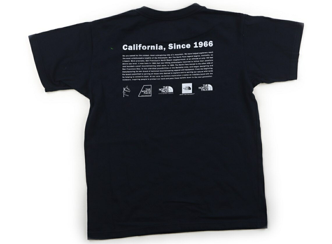 ノースフェイス The North Face Tシャツ・カットソー 150 男の子 ネイビー 子供服 ベビー服 キッズ アウトレット ユーズド 【中古】キッズ・ベビー・マタニティ