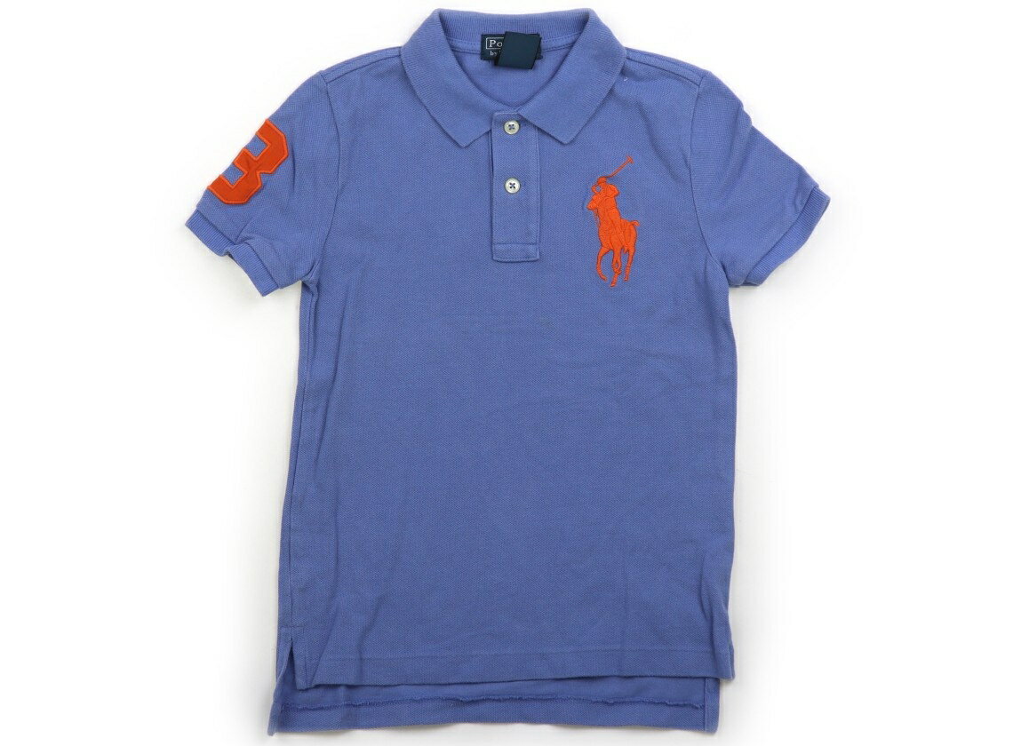 　ブランド 　POLO RALPH LAUREN(ポロラルフローレン) 　カテゴリー 　ポロシャツ 　サイズ 　120サイズ 　色 　ブルー 　状態 　★★★ 　記名 　なし 　ジャンル 　Boy 実際のサイズ表記は、5。薄いシミがいくつか見られ、毛羽立ち・洗いざらし感があります。 ＊【状態】【サイズ】に関しての詳しい説明はこちら