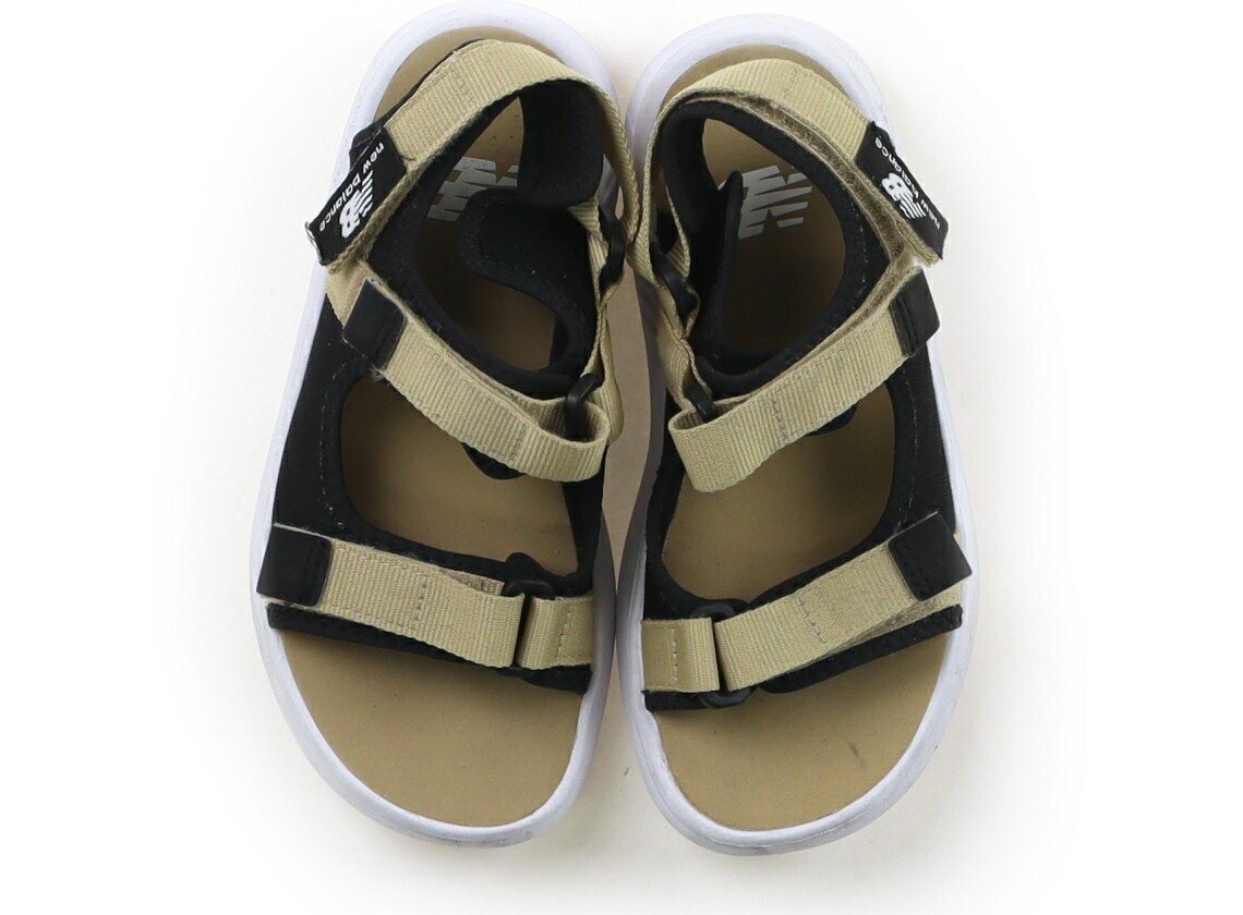 ニューバランス New Balance サンダル 靴19cm〜 男の子 ベージュ・黒 子供服 ベビー服 キッズ アウトレット ユーズド 【中古】キッズ・ベビー・マタニティ