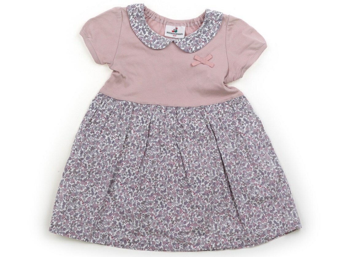 　ブランド 　Parents Dream(ペアレンツドリーム) 　カテゴリー 　チュニック 　サイズ 　90サイズ 　色 　ピンク、白、花柄 　状態 　★★★ 　記名 　なし 　ジャンル 　Girl 無地部分はカットソー生地で、花柄部分はブラウス生地。使用感はありますが、目立つ汚れはなくまだまだお使いいただけそうです。 ＊【状態】【サイズ】に関しての詳しい説明はこちら