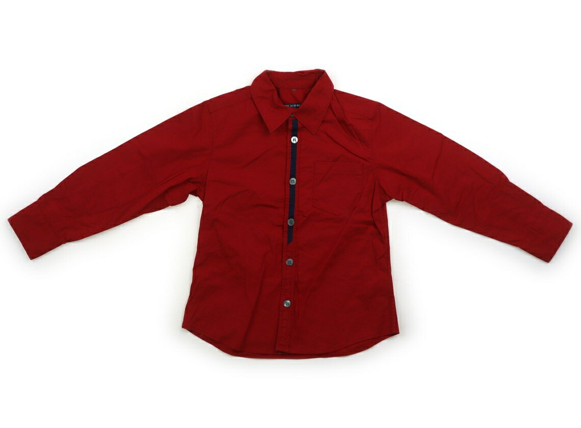 コムサデモード COMME CA DU MODE シャツ・ブラウス 110 男の子 レッド 子供服 ベビー服 キッズ アウトレット ユーズド 【中古】キッズ・ベビー・マタニティ