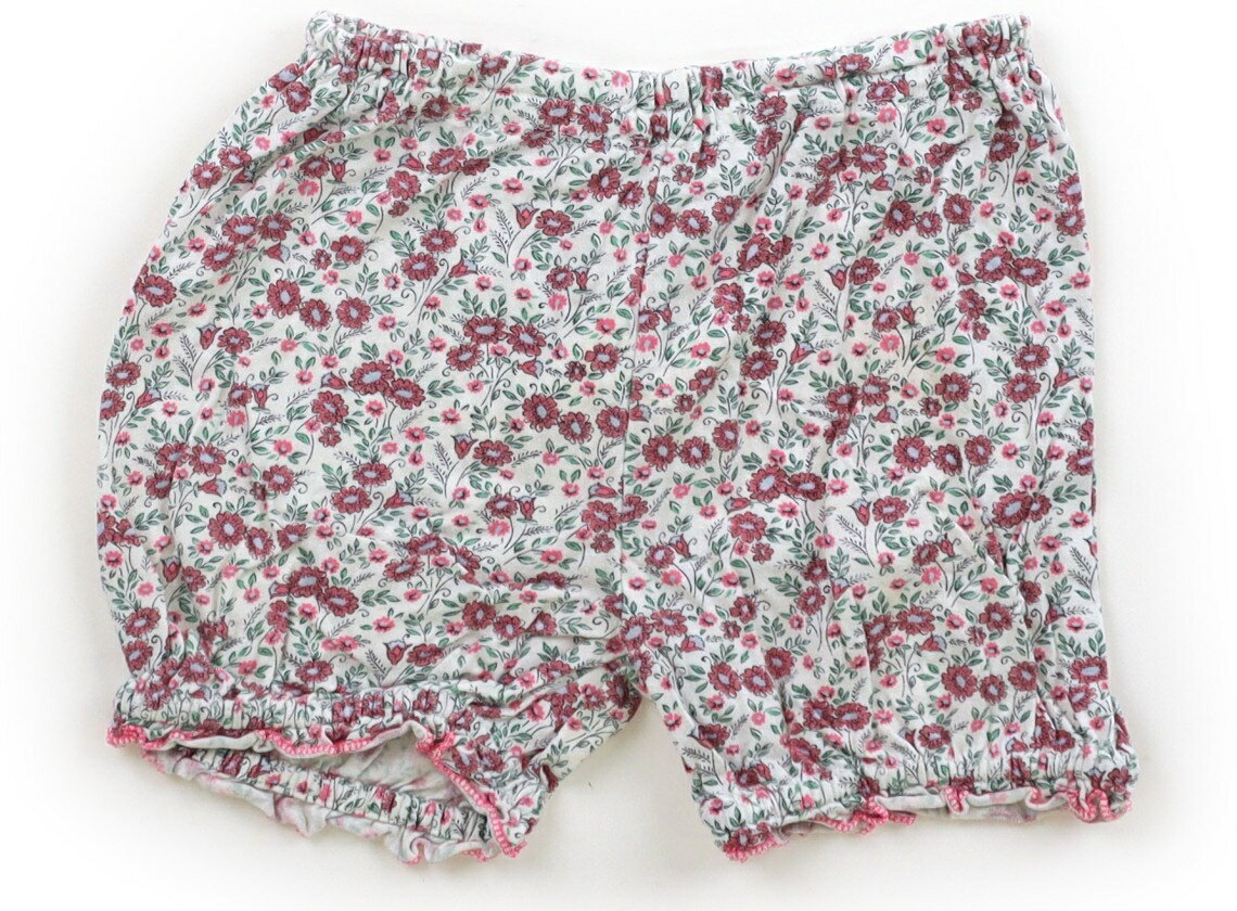 Rakuten - ビームス BEAMS ショートパンツ 80 女の子 ホワイト・ピンク他・総柄 子供服 ベビー服 キッズ アウトレット ユーズド 【中古】キッズ・ベビー・マタニティ