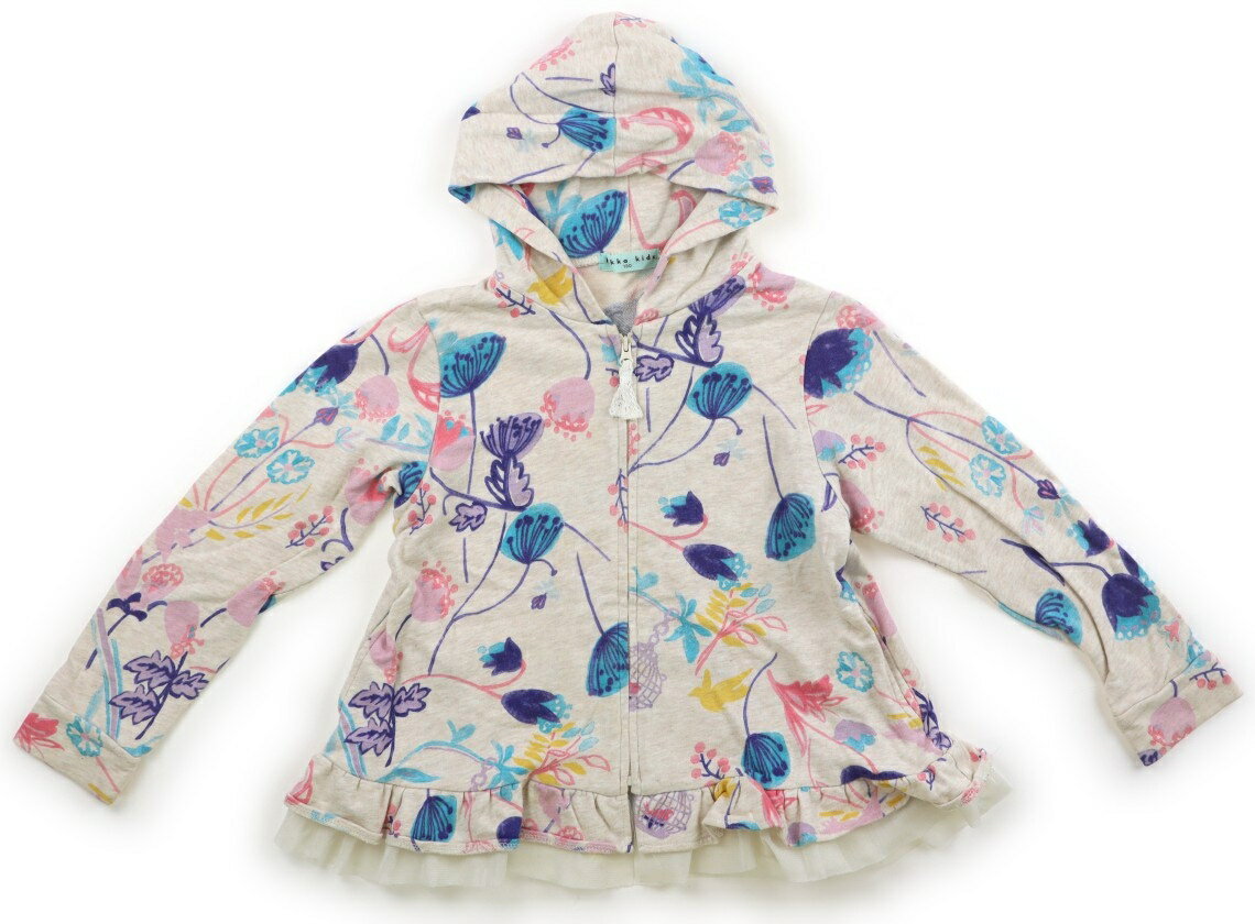 　ブランド 　HAKKA(ハッカ) 　カテゴリー 　パーカー 　サイズ 　130サイズ 　色 　アイボリー・総柄 　状態 　★★（返品不可） 　記名 　なし 　ジャンル 　Girl 裏毛生地。袖口が汚れています。薄いシミが多数見られ、毛羽立ち・洗いざらし感があります。 ＊【状態】【サイズ】に関しての詳しい説明はこちら