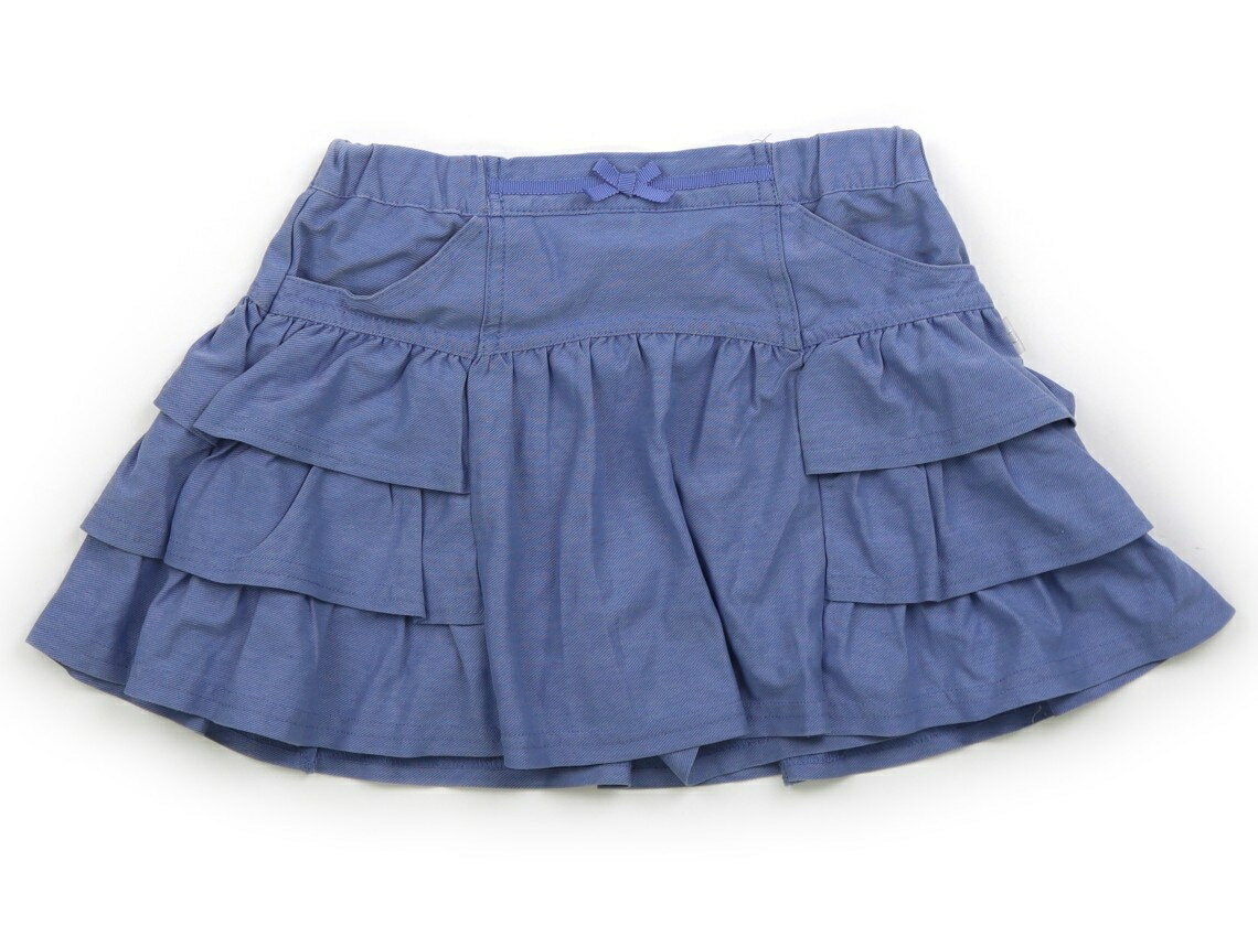 組曲 Kumikyoku スカート 110 女の子 ブルー 子供服 ベビー服 キッズ アウトレット ユーズド 【中古】キッズ・ベビー・マタニティ