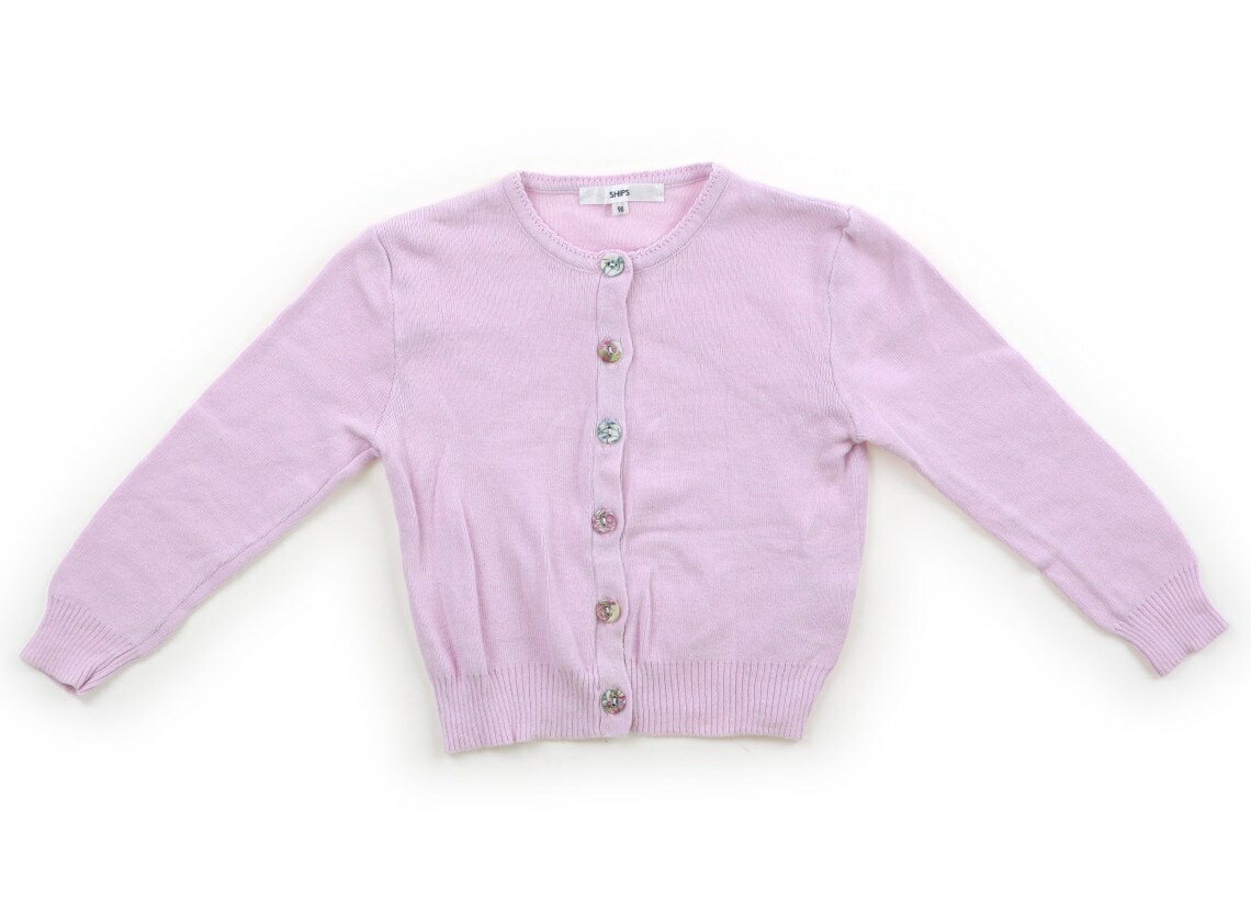 Rakuten - シップス SHIPS カーディガン 90 女の子 ラベンダーピンク 子供服 ベビー服 キッズ アウトレット ユーズド 【中古】キッズ・ベビー・マタニティ