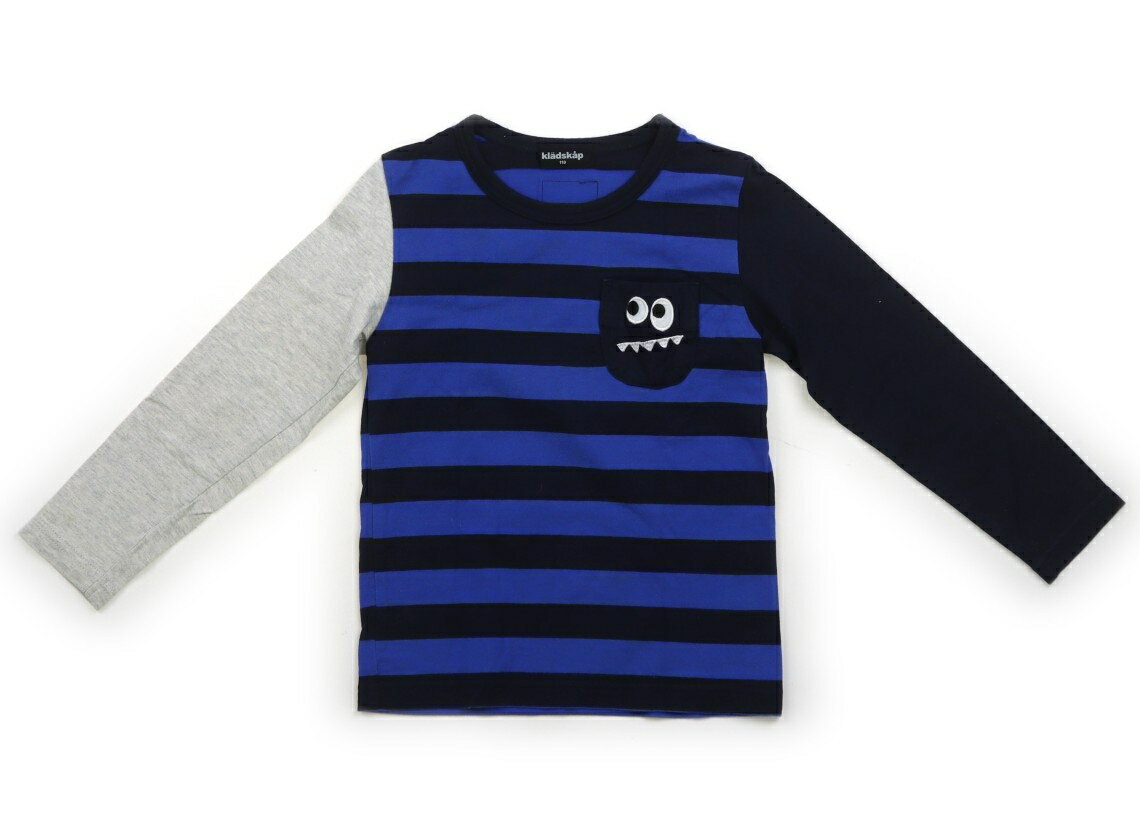 　ブランド 　kladskap(クレードスコープ) 　カテゴリー 　Tシャツ・カットソー 　サイズ 　110サイズ 　色 　ブルー・ネイビーボーダー・杢グレー 　状態 　★★★ 　記名 　なし 　ジャンル 　Boy 天竺コットン。色褪せがありますが、まだまだお使い頂けます。 ＊【状態】【サイズ】に関しての詳しい説明はこちら