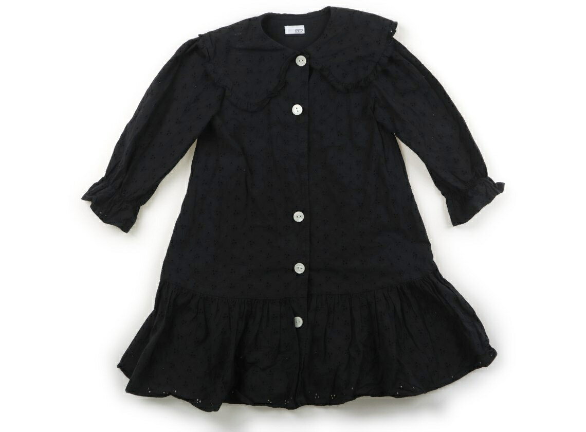 ローリーズファーム LOWRYS FARM ワンピース 100 女の子 黒 子供服 ベビー服 キッズ アウトレット ユーズド 【中古】キッズ・ベビー・マタニティ