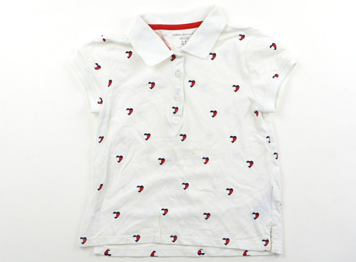 　ブランド 　Tommy Hilfiger(トミーヒルフィガー) 　カテゴリー 　ポロシャツ 　サイズ 　120サイズ 　色 　白・紺・赤 　状態 　★★★ 　記名 　なし 　ジャンル 　Girl 実際のサイズ表記はS/Pです。中央部分に複数のシミがあります。洗い替え用にいかがでしょうか。 ＊【状態】【サイズ】に関しての詳しい説明はこちら