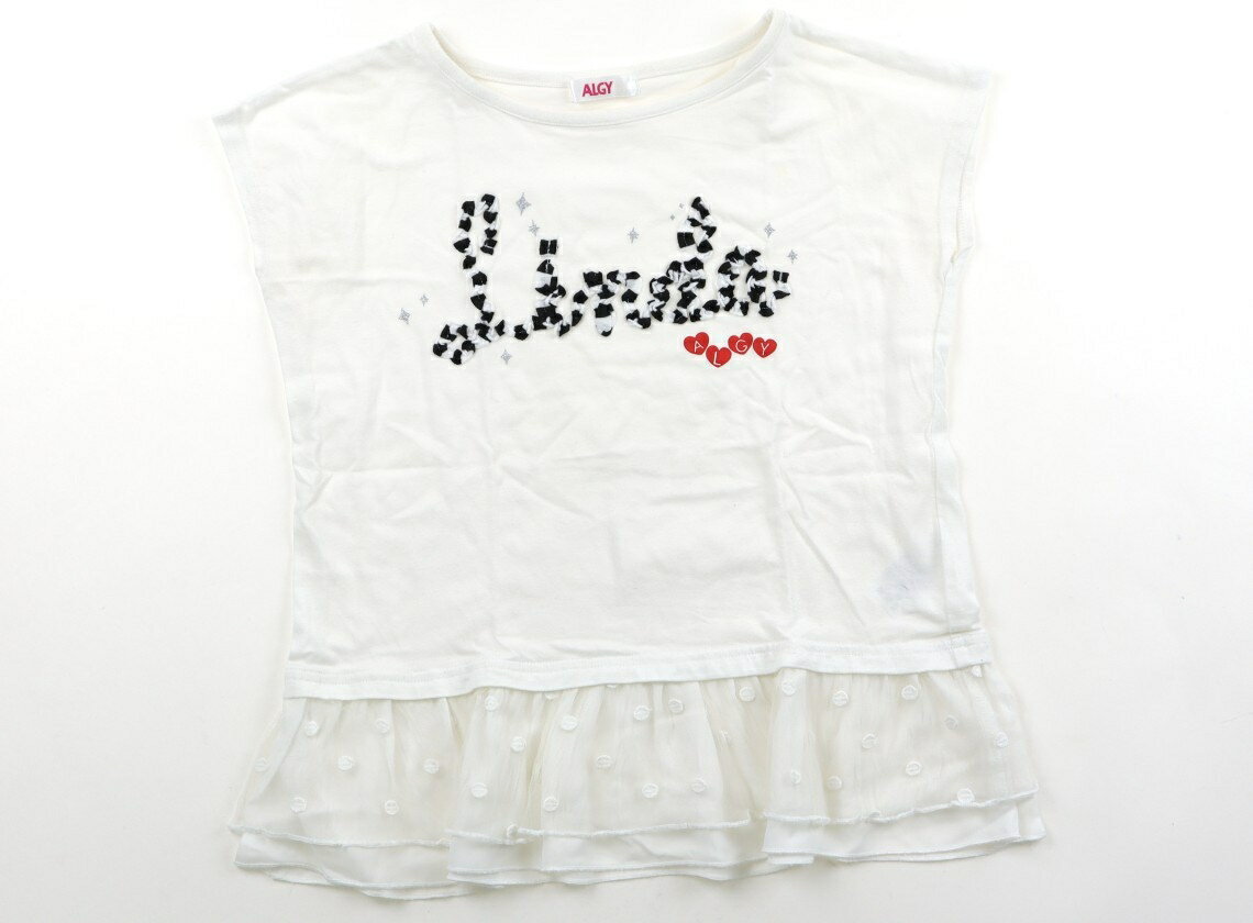 Rakuten - アルジー ALGY Tシャツ・カットソー 150 女の子 オフホワイト 子供服 ベビー服 キッズ アウトレット ユーズド 【中古】キッズ・ベビー・マタニティ