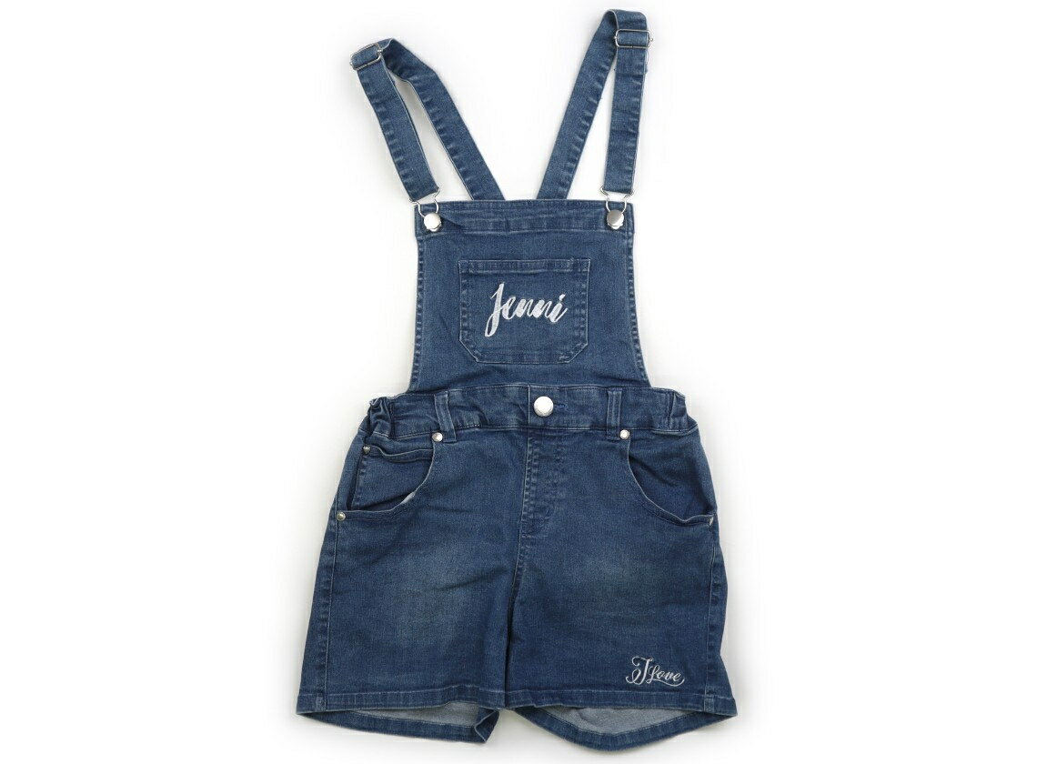 Overalls - ジェニィ JENNI オーバーオール 160 女の子 ウォッシュブルー 子供服 ベビー服 キッズ アウトレット ユーズド 【中古】キッズ・ベビー・マタニティ