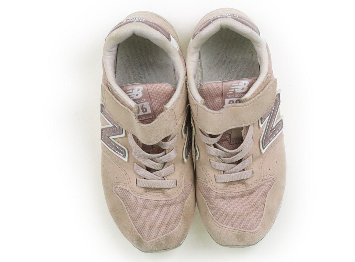 ニューバランス New Balance スニーカー 靴19cm〜 女の子 ライトピンク 子供服 ベビー服 キッズ アウトレット ユーズド 【中古】キッズ・ベビー・マタニティ(4.0)
