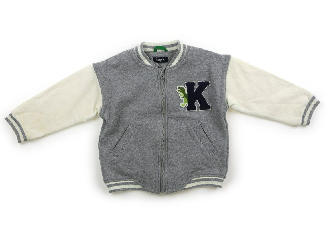 Other - クレードスコープ kladskap ジップアップトレーナー 110 男の子 グレー・生成り 子供服 ベビー服 キッズ アウトレット ユーズド 【中古】キッズ・ベビー・マタニティ