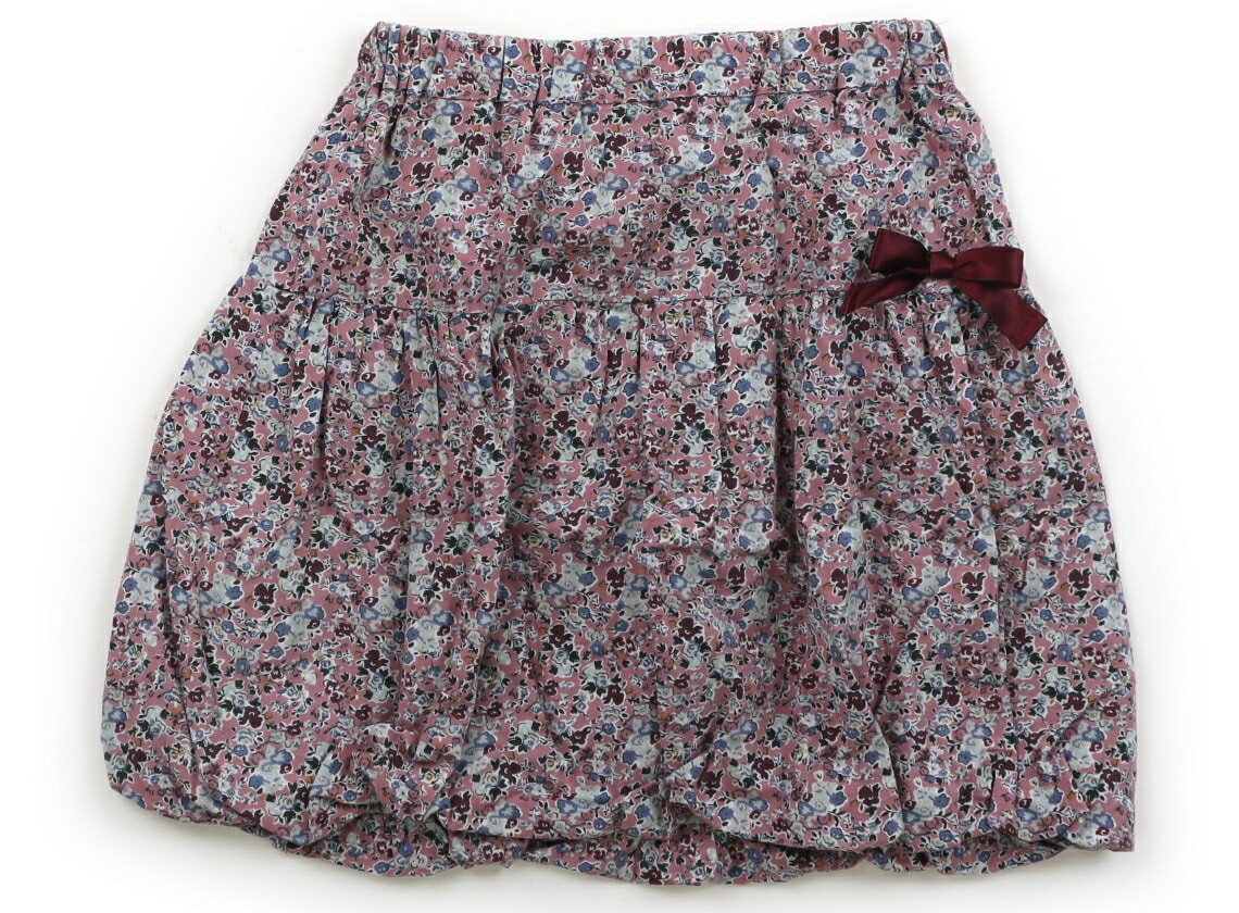 ノイユ Noeil スカート 130 女の子 ライトピンク・花柄 子供服 ベビー服 キッズ アウトレット ユーズド 【中古】キッズ・ベビー・マタニティ