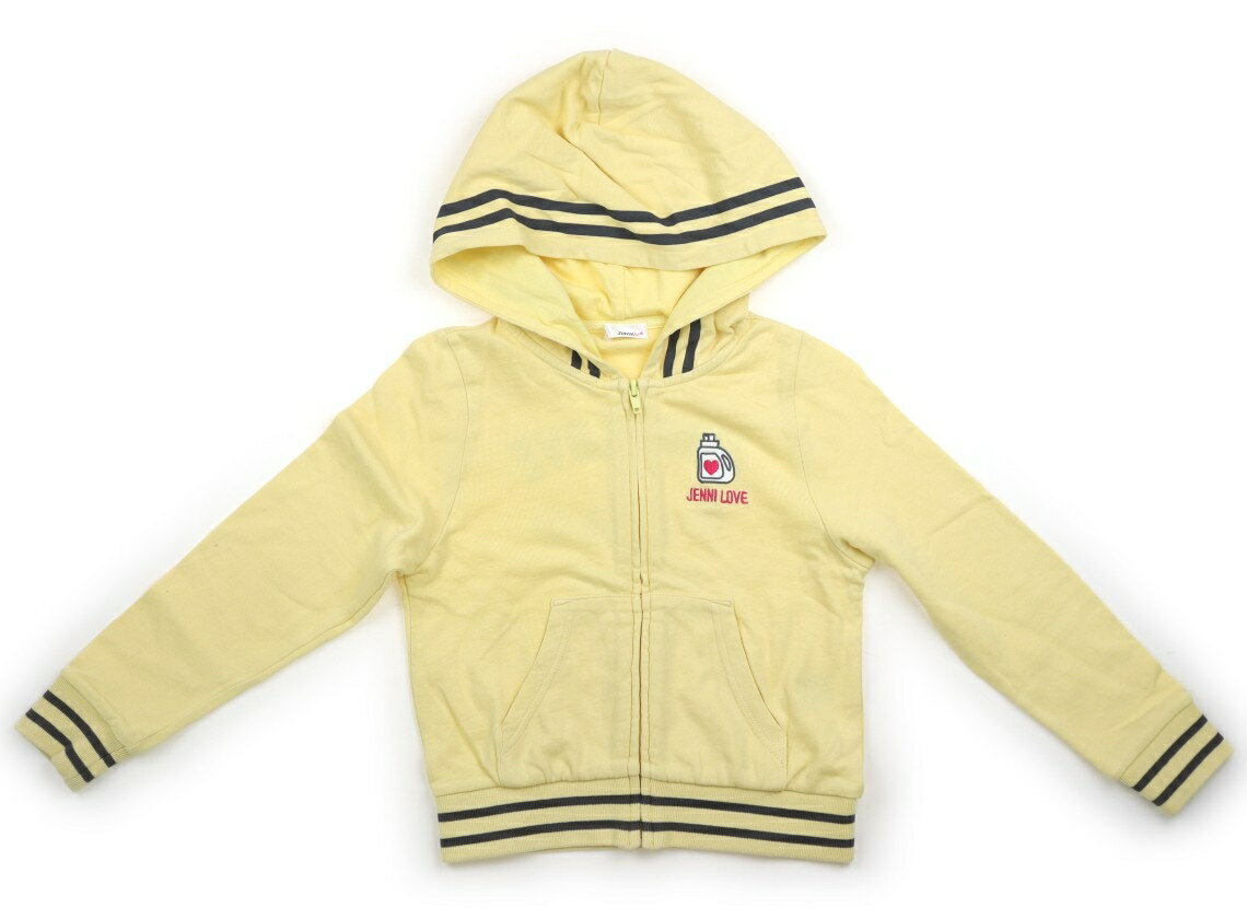 Rakuten - ジェニィ JENNI パーカー 130 女の子 イエロー、チャコールグレー 子供服 ベビー服 キッズ アウトレット ユーズド 【中古】キッズ・ベビー・マタニティ