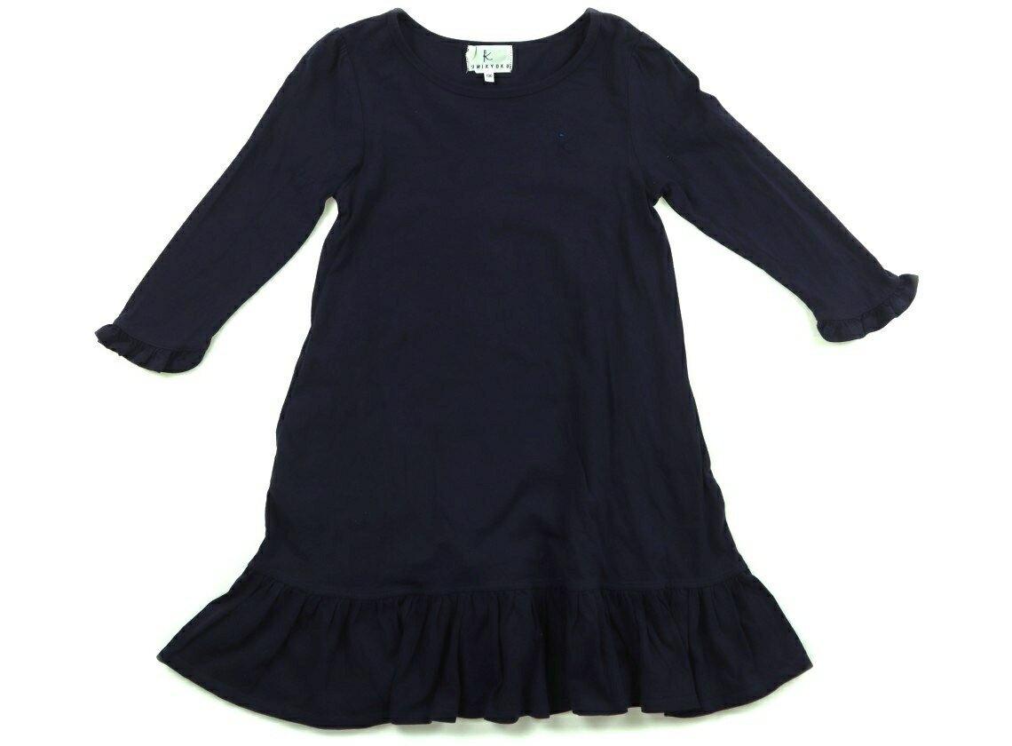 Rakuten - 組曲 Kumikyoku ワンピース 130 女の子 ネイビー 子供服 ベビー服 キッズ アウトレット ユーズド 【中古】キッズ・ベビー・マタニティ