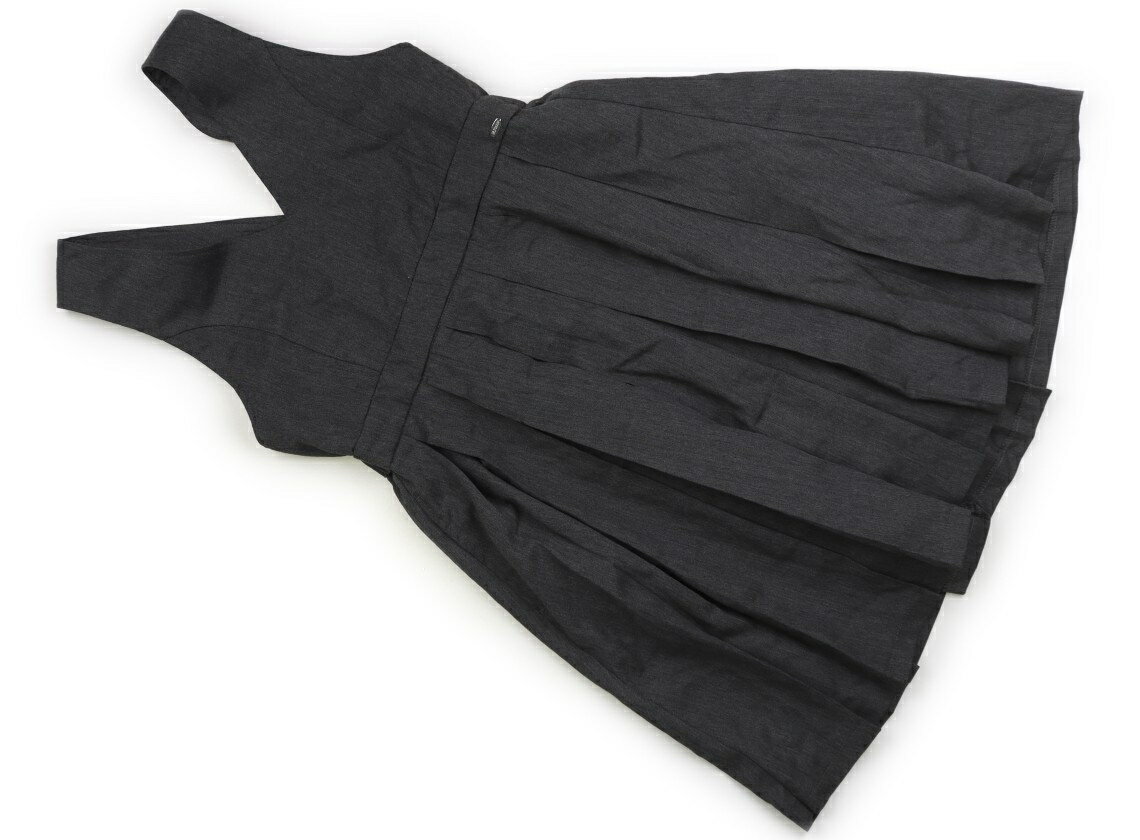 メゾピアノ mezzo piano ジャンパースカート 160 女の子 グレー 子供服 ベビー服 キッズ アウトレット ユーズド 【中古】キッズ・ベビー・マタニティ