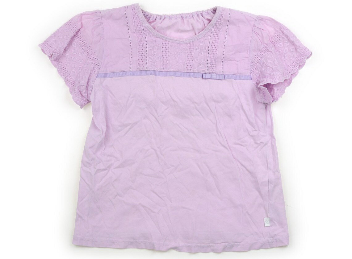 組曲 Kumikyoku Tシャツ・カットソー 160 女の子 ライラック・レース 子供服 ベビー服 キッズ アウトレット ユーズド 【中古】キッズ・ベビー・マタニティ