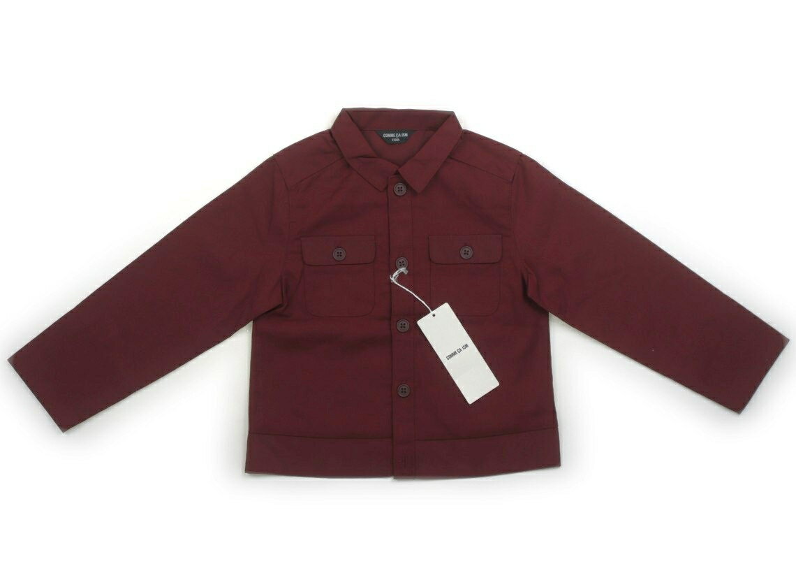 Rakuten - コムサイズム COMME CA ISM シャツ・ブラウス 110 男の子 ワインレッド 子供服 ベビー服 キッズ アウトレット ユーズド 【中古】キッズ・ベビー・マタニティ