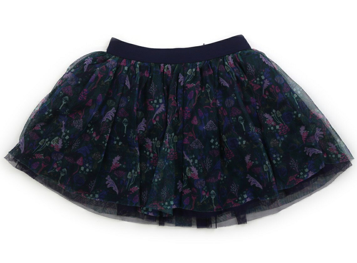 Rakuten - ジンボリー Gymboree スカート 130 女の子 ネイビー・花柄 子供服 ベビー服 キッズ アウトレット ユーズド 【中古】キッズ・ベビー・マタニティ