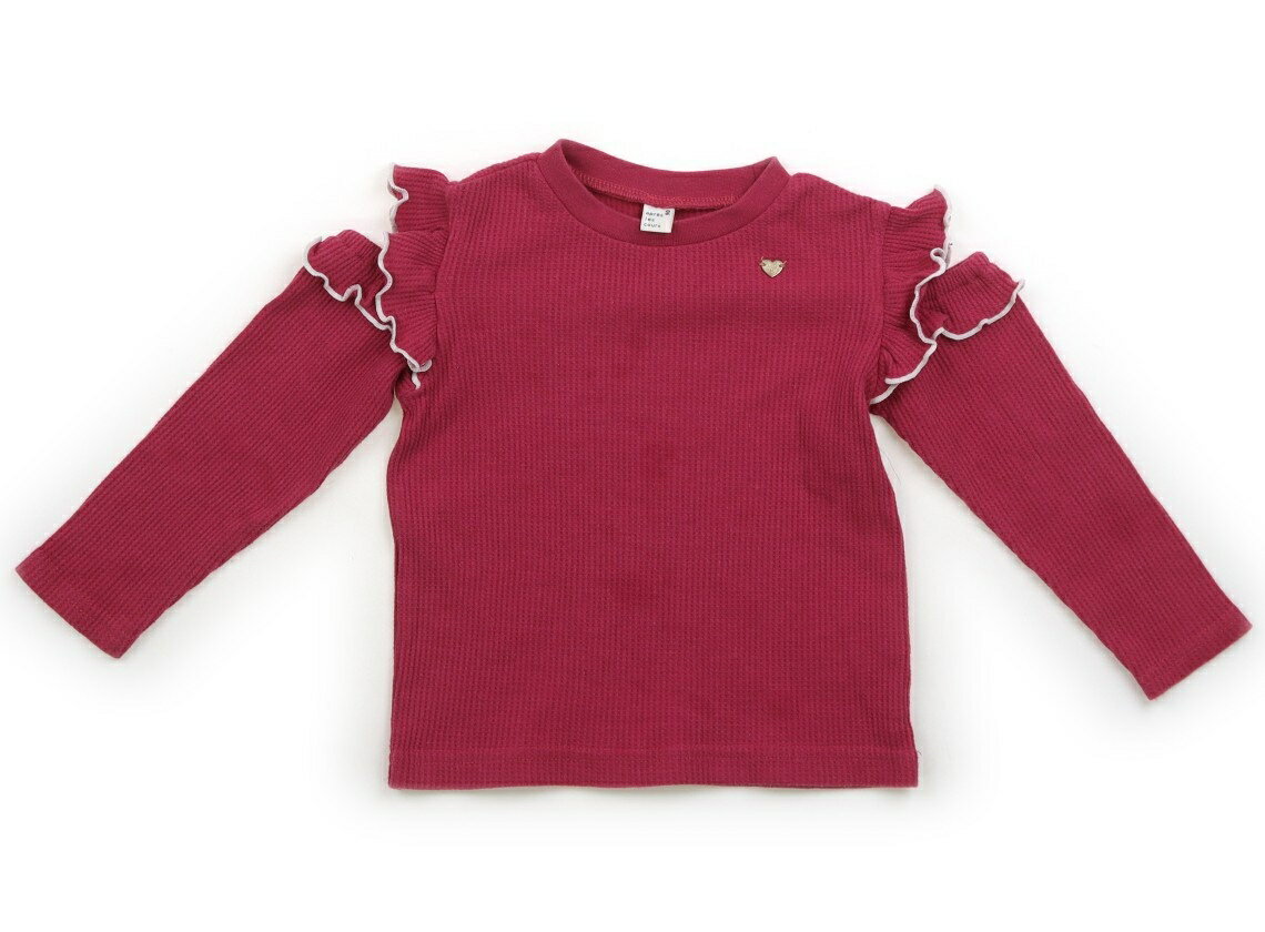 Rakuten - アプレレクール apres les cours Tシャツ・カットソー 90 女の子 カメリアピンク 子供服 ベビー服 キッズ アウトレット ユーズド 【中古】キッズ・ベビー・マタニティ