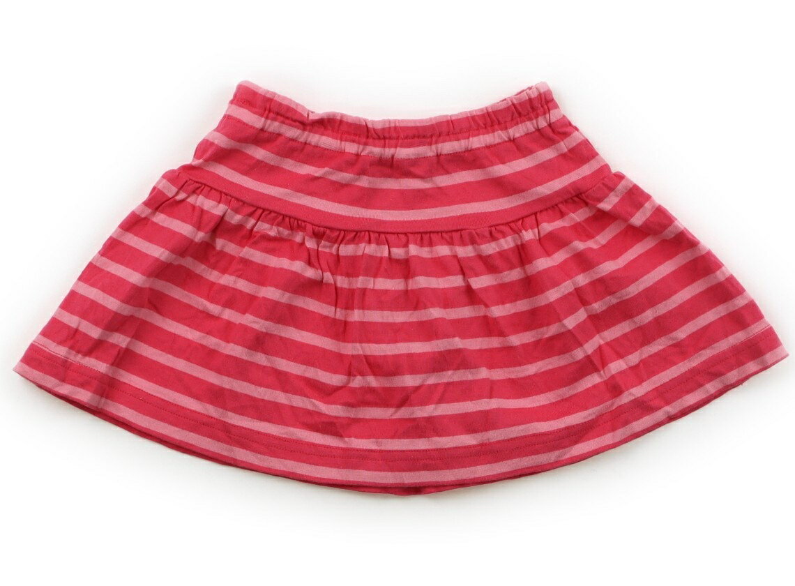 ファミリア familiar スカート 90 女の子 ピンクボーダー柄 子供服 ベビー服 キッズ アウトレット ユーズド 【中古】キッズ・ベビー・マタニティ