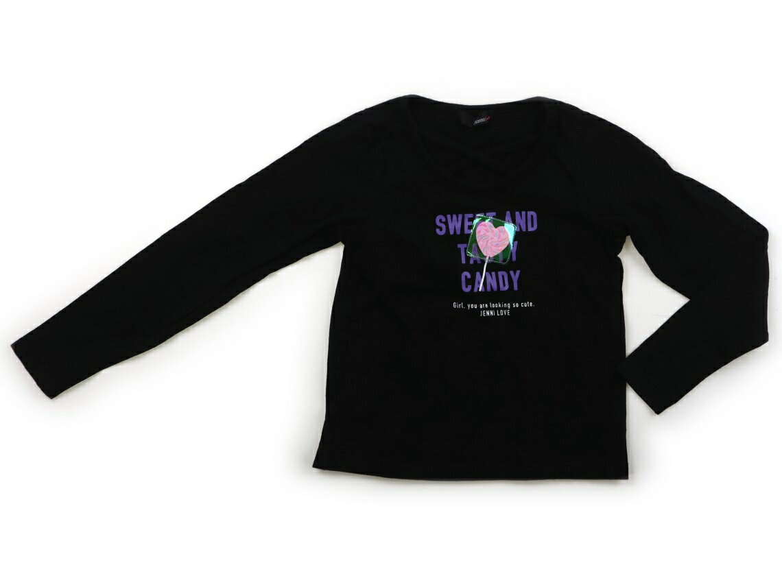 Rakuten - ジェニィ JENNI Tシャツ・カットソー 130 女の子 ブラック 子供服 ベビー服 キッズ アウトレット ユーズド 【中古】キッズ・ベビー・マタニティ