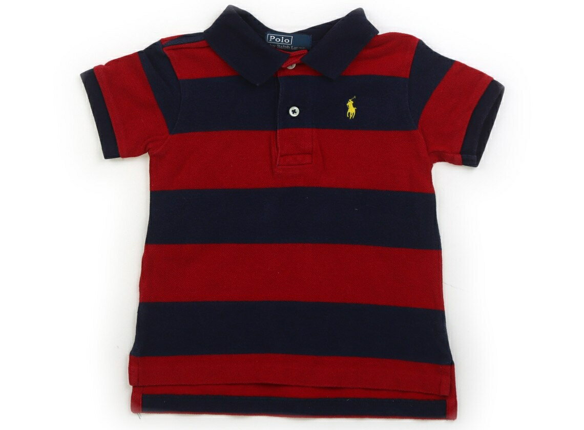 　ブランド 　POLO RALPH LAUREN(ポロラルフローレン) 　カテゴリー 　ポロシャツ 　サイズ 　80サイズ 　色 　赤・ネイビー・ボーダー 　状態 　★★（返品不可） 　記名 　なし 　ジャンル 　Boy 鹿の子素材。全体に色あせ・毛羽立ちがあります。使用感ありますが、まだお使いいただけそうです。 ＊【状態】【サイズ】に関しての詳しい説明はこちら