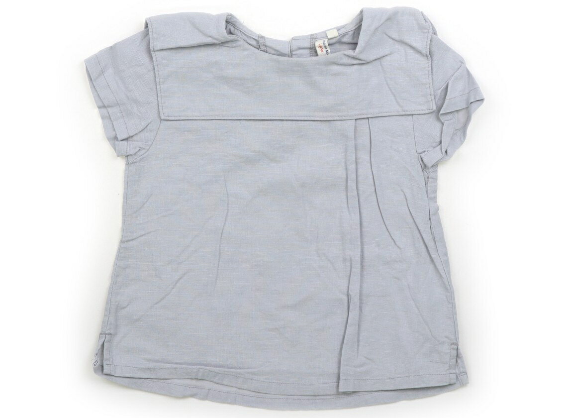 Rakuten - ラーゴム Lagom シャツ・ブラウス 110 女の子 ライトグレー 子供服 ベビー服 キッズ アウトレット ユーズド 【中古】キッズ・ベビー・マタニティ