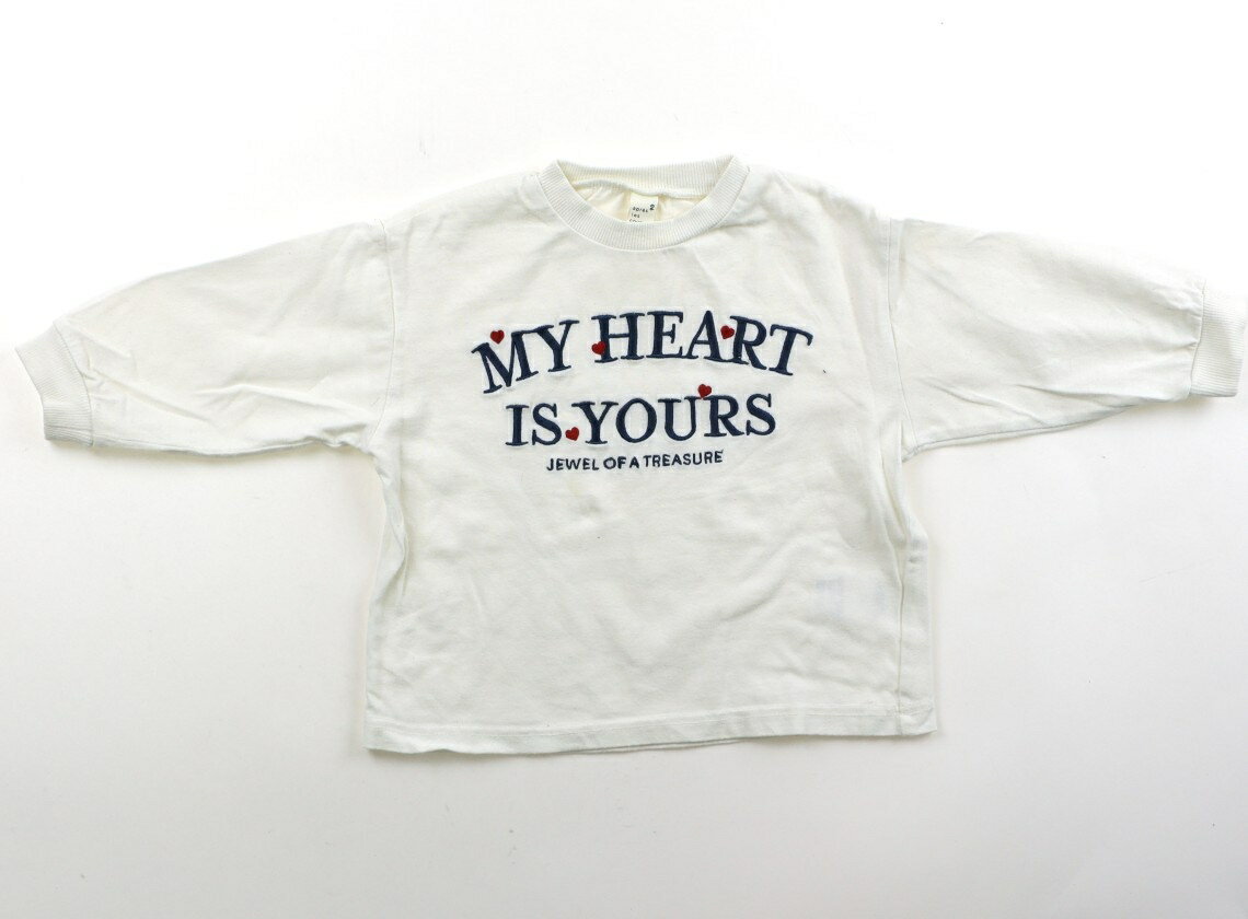 Rakuten - アプレレクール apres les cours Tシャツ・カットソー 90 女の子 白、ブルー 子供服 ベビー服 キッズ アウトレット ユーズド 【中古】キッズ・ベビー・マタニティ