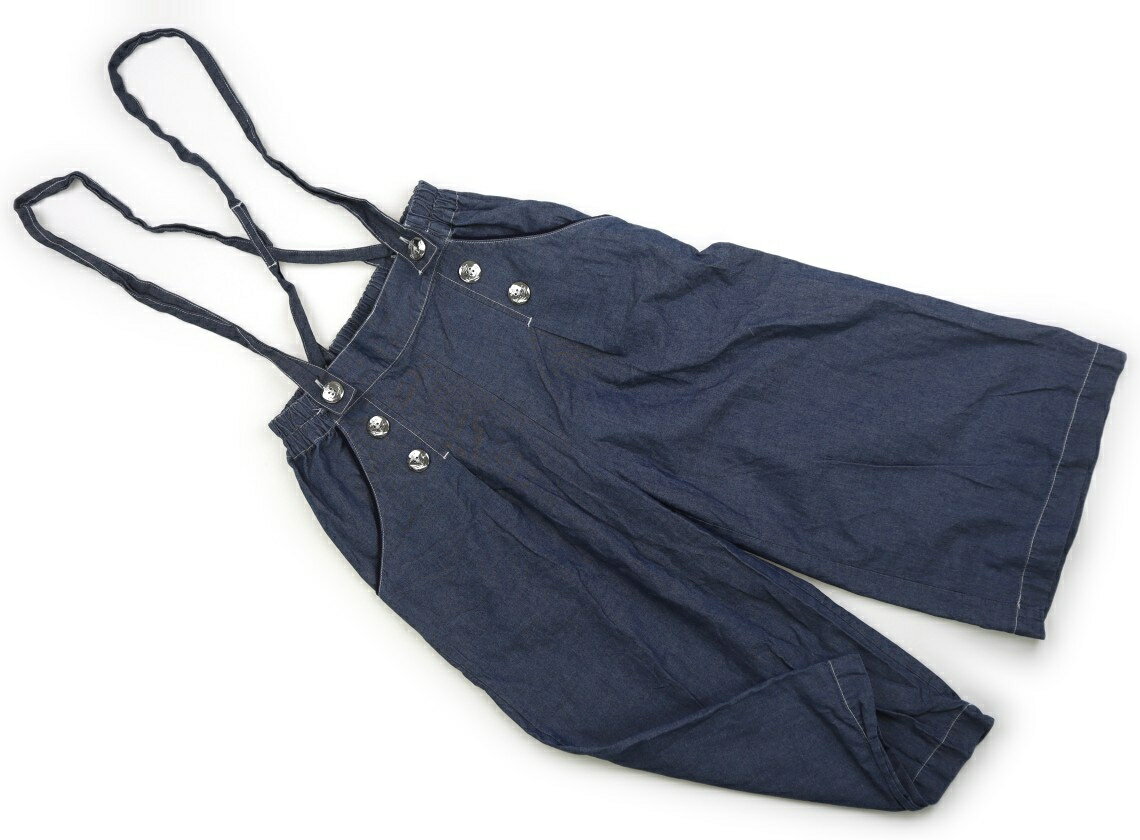 Overalls - ポンポネット pom ponette コンビネゾン 150 女の子 ブルー系 子供服 ベビー服 キッズ アウトレット ユーズド 【中古】キッズ・ベビー・マタニティ