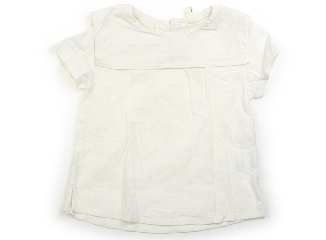 　ブランド 　Lagom(ラーゴム) 　カテゴリー 　シャツ・ブラウス 　サイズ 　120サイズ 　色 　ホワイト 　状態 　★★★ 　記名 　なし 　ジャンル 　Girl コットン、リネン。洗いざらし感がありますが、まだまだ普段着として活躍してくれそうです。 ＊【状態】【サイズ】に関しての詳しい説明はこちら