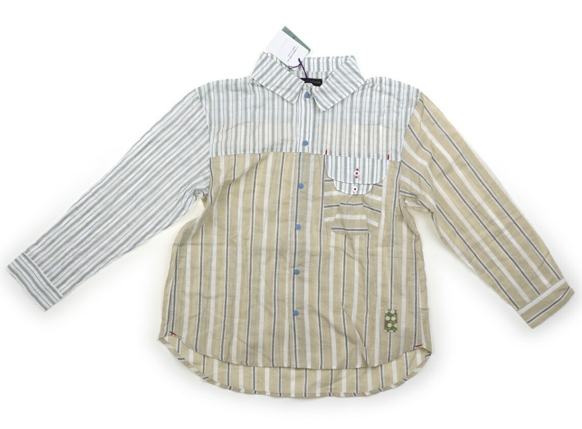 　ブランド 　Zuppa di Zucca(ズッパディズッカ) 　カテゴリー 　ポロシャツ 　サイズ 　130サイズ 　色 　ベージュ・オールドブルー他・ストライプ 　状態 　N 　記名 　なし 　ジャンル 　Boy 新品タグ付き。コットン・リネン・ポリウレタン素材。 ＊【状態】【サイズ】に関しての詳しい説明はこちら