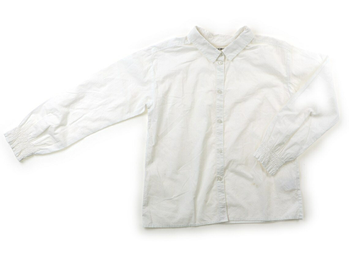 ビーミングバイビームス B:MING by BEAMS シャツ・ブラウス 140 女の子 ホワイト 子供服 ベビー服 キッズ アウトレット ユーズド 【中古】キッズ・ベビー・マタニティ