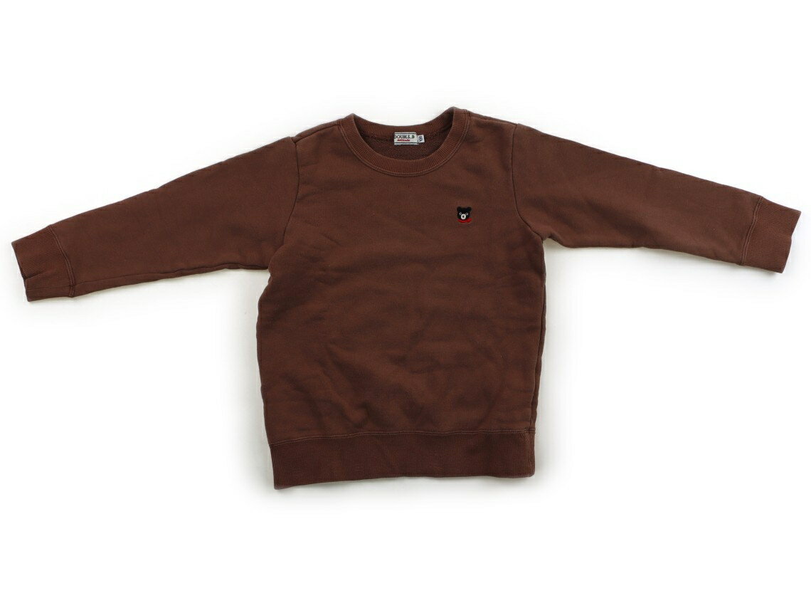 Other - ダブルB Double B トレーナー・プルオーバー 120 男の子 ブラウン 子供服 ベビー服 キッズ アウトレット ユーズド 【中古】キッズ・ベビー・マタニティ