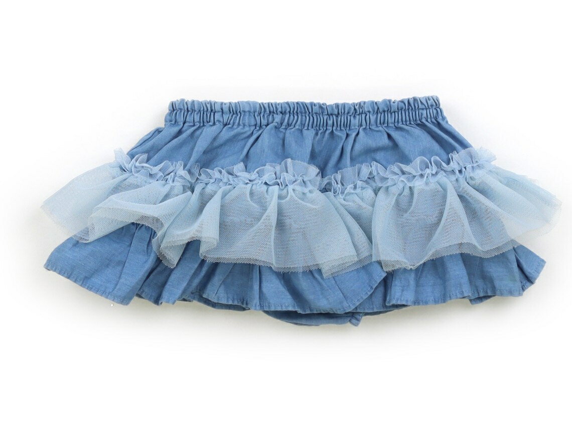 パンパンチュチュ panpantutu ブルマ・ダイパーカバー 80 女の子 ブルー 子供服 ベビー服 キッズ アウトレット ユーズド 【中古】キッズ・ベビー・マタニティ