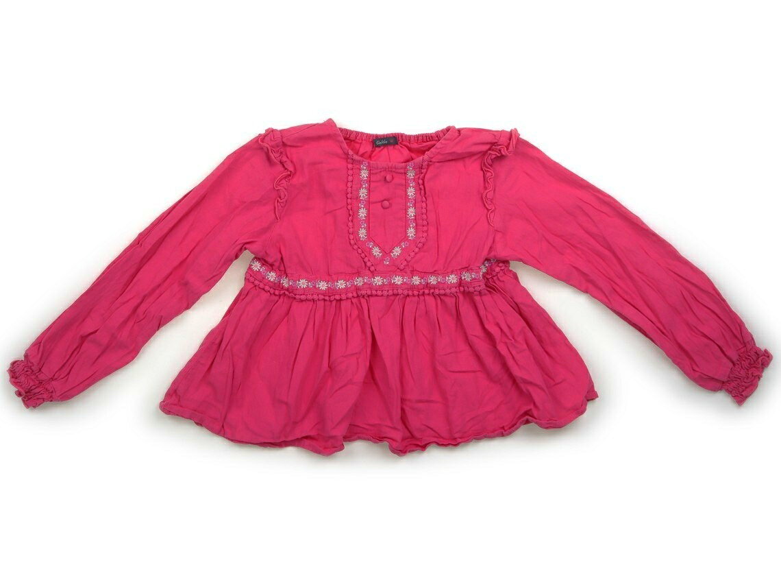 カルディア Caldia チュニック 140 女の子 ショッキングピンク、花、フリル、レース 子供服 ベビー服 キッズ アウトレット ユーズド 【中古】キッズ・ベビー・マタニティ carryon-13483505 CarryOn パッケージ画像