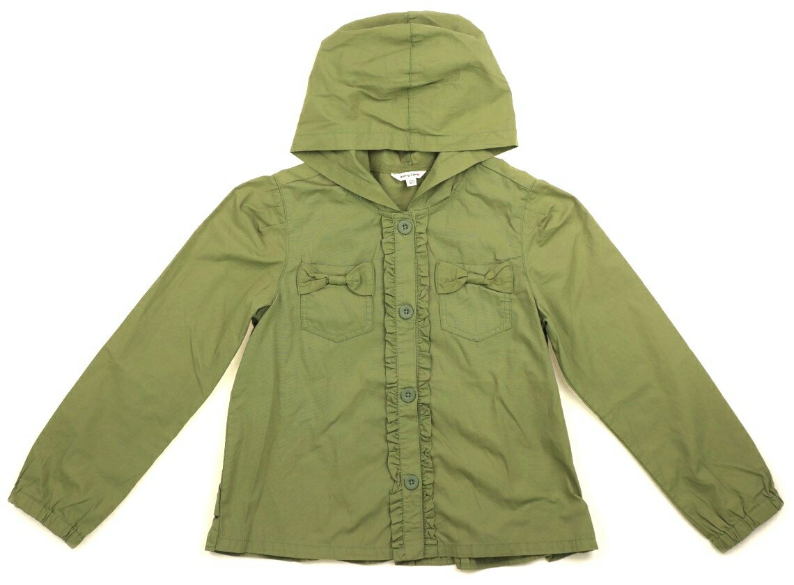 Rakuten - エニィファム anyFAM ブルゾン・Gジャン 150 女の子 イエローカーキ、フリル、リボン 子供服 ベビー服 キッズ アウトレット ユーズド 【中古】キッズ・ベビー・マタニティ