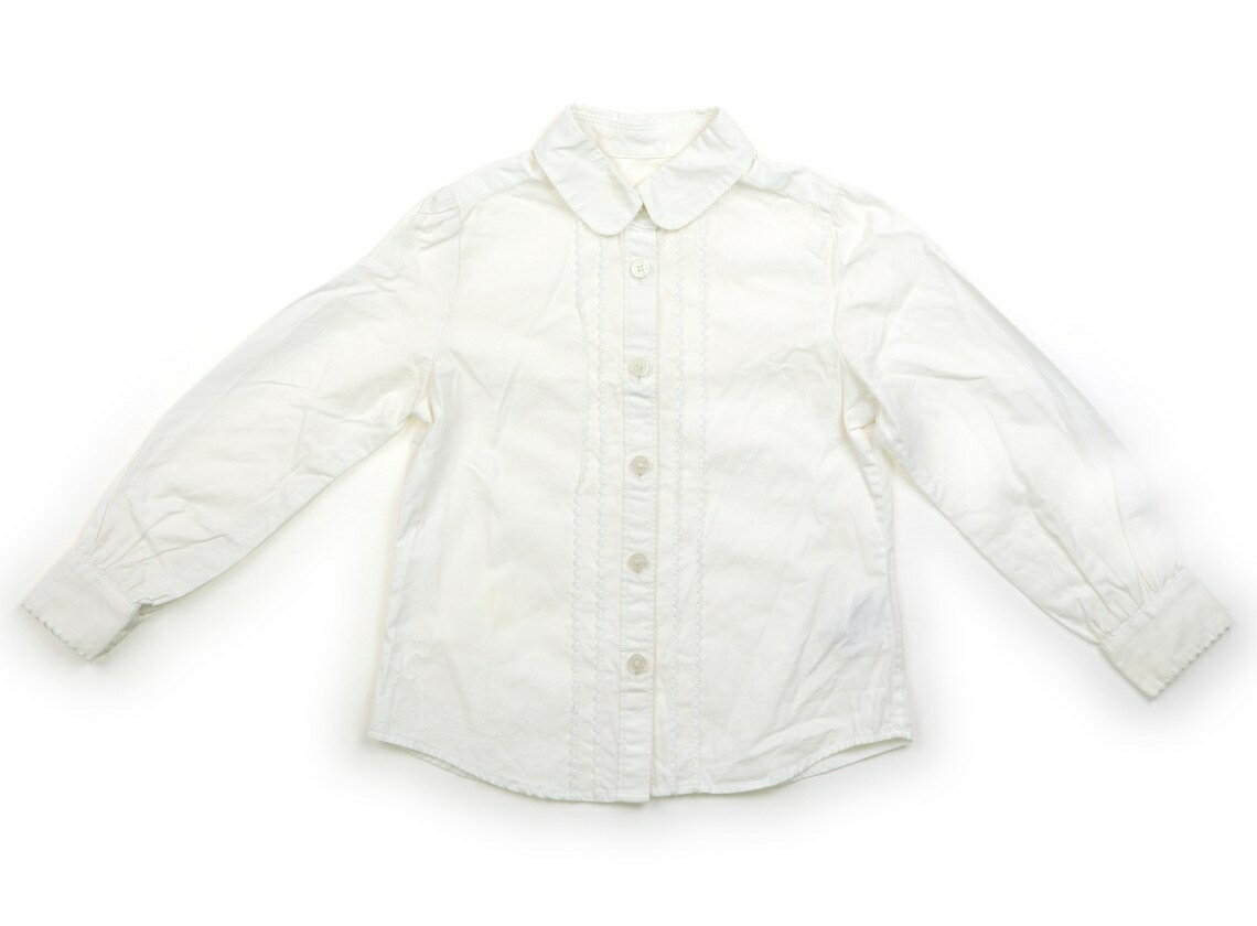 コムサエンジェル COMME CA ANGEL シャツ・ブラウス 110 女の子 オフホワイト 子供服 ベビー服 キッズ アウトレット ユーズド 【中古】キッズ・ベビー・マタニティ