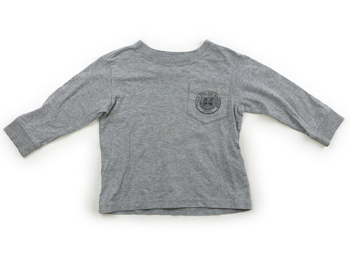ポロラルフローレン POLO RALPH LAUREN Tシャツ・カットソー 90 男の子 ライトグレー 子供服 ベビー服 キッズ アウトレット ユーズド 【中古】キッズ・ベビー・マタニティ