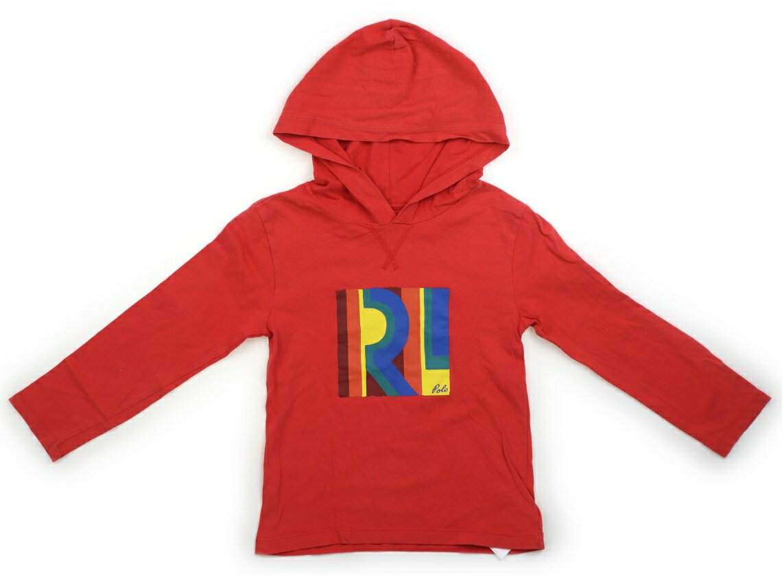 ポロラルフローレン POLO RALPH LAUREN パーカー 120 男の子 コーラルレッド 子供服 ベビー服 キッズ アウトレット ユーズド 【中古】キッズ・ベビー・マタニティ