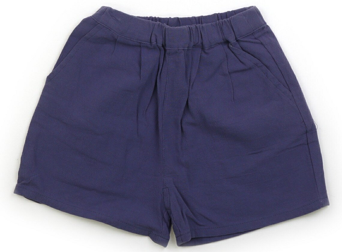 Long-Trousers, Trousers - プティマイン petit main ショートパンツ 100 女の子 パープルブルー 子供服 ベビー服 キッズ アウトレット ユーズド 【中古】キッズ・ベビー・マタニティ